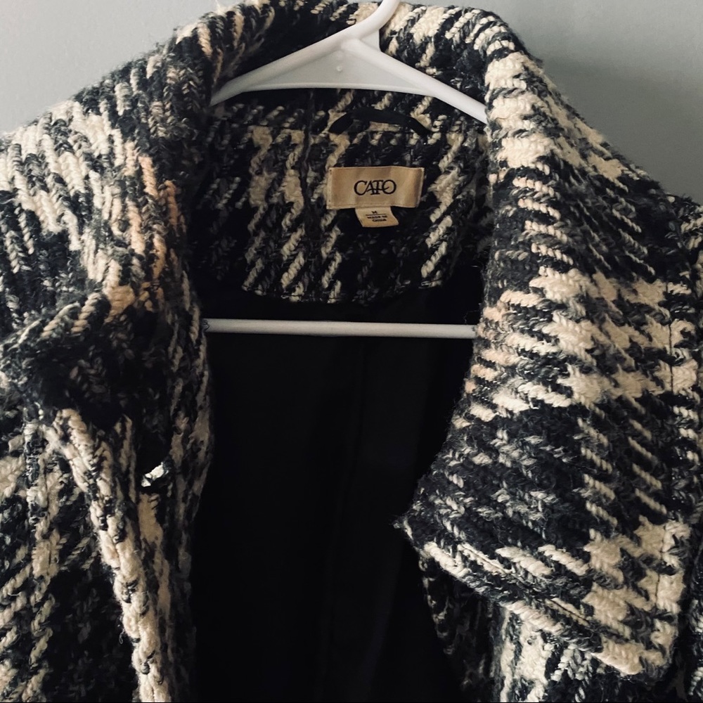 CATO houndstooth wool jacket - Picture 5 of 10